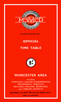 BMMO timetable (Worcester area), 21st May 1966